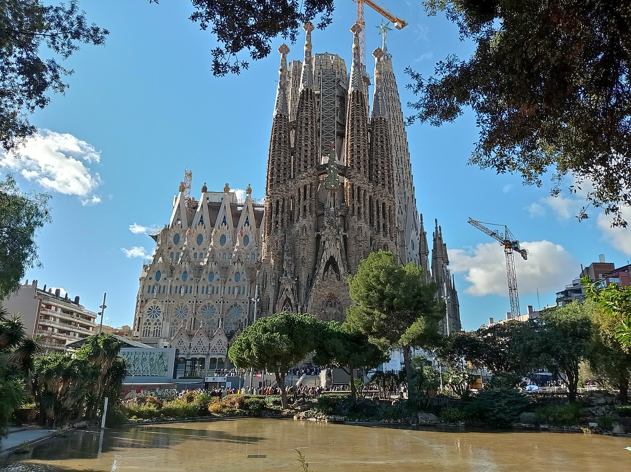 Fachada de la Natividad en 2021.