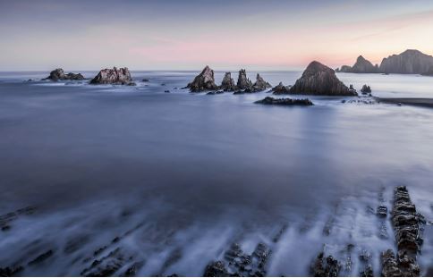 Cala salvaje en Asturias