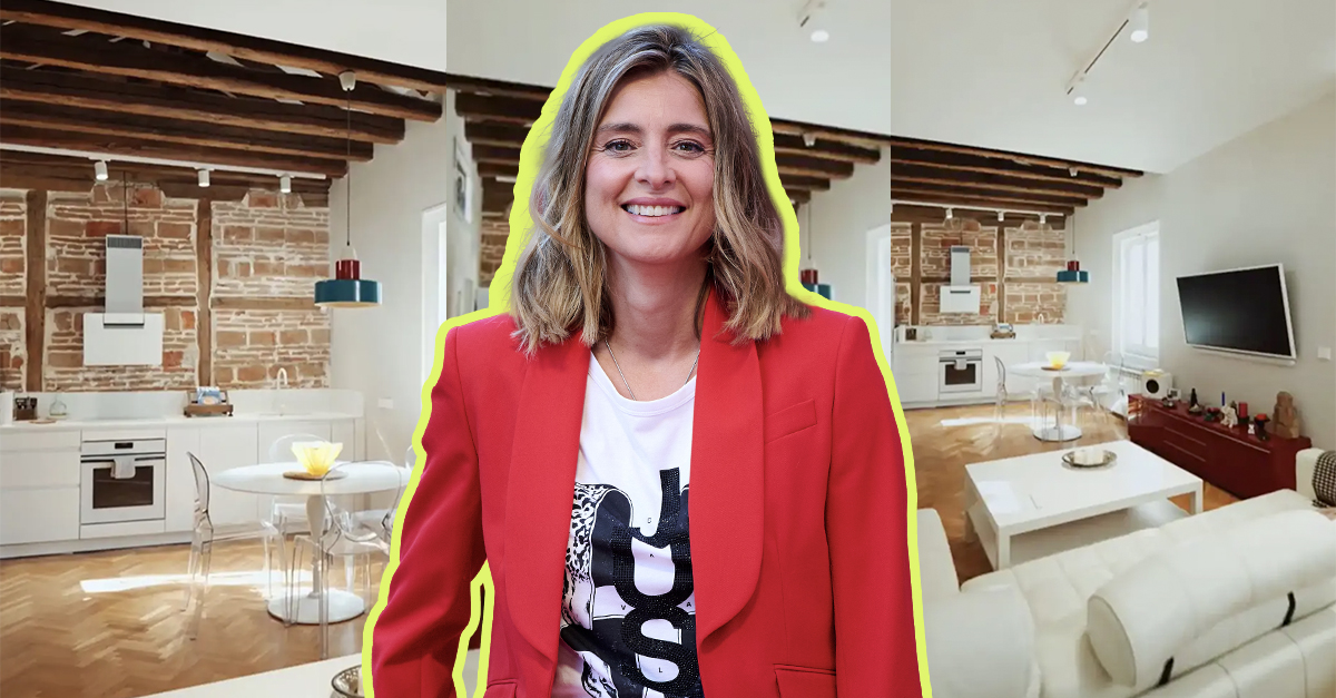 Así es la 'tentación' inmobiliaria de Sandra Barneda: una buhardilla del S. XVIII en el centro de Madrid