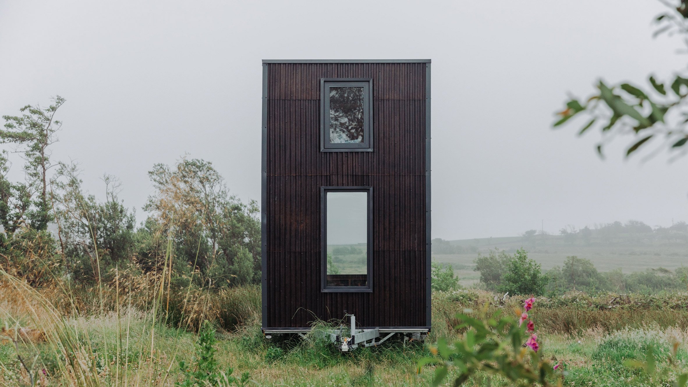 Las Tigín Tiny Homes han sido desarrolladas por Common Knowledge, dedicada a la educación en construcción sostenible, asociada al productor de cáñamo Margent Farm.