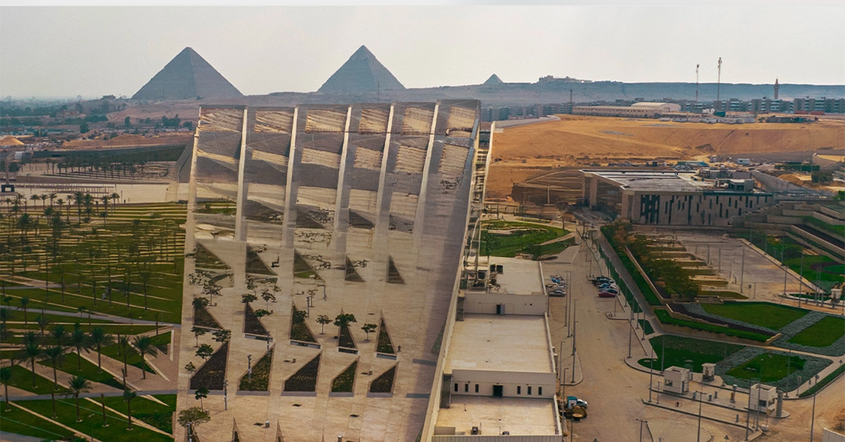 Exterior del Gran Museo Egipcio