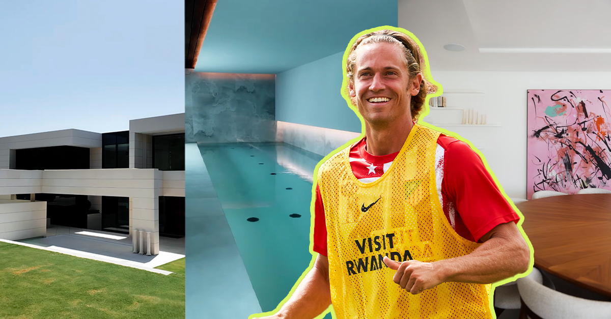 La espectacular casa de Marcos Llorente