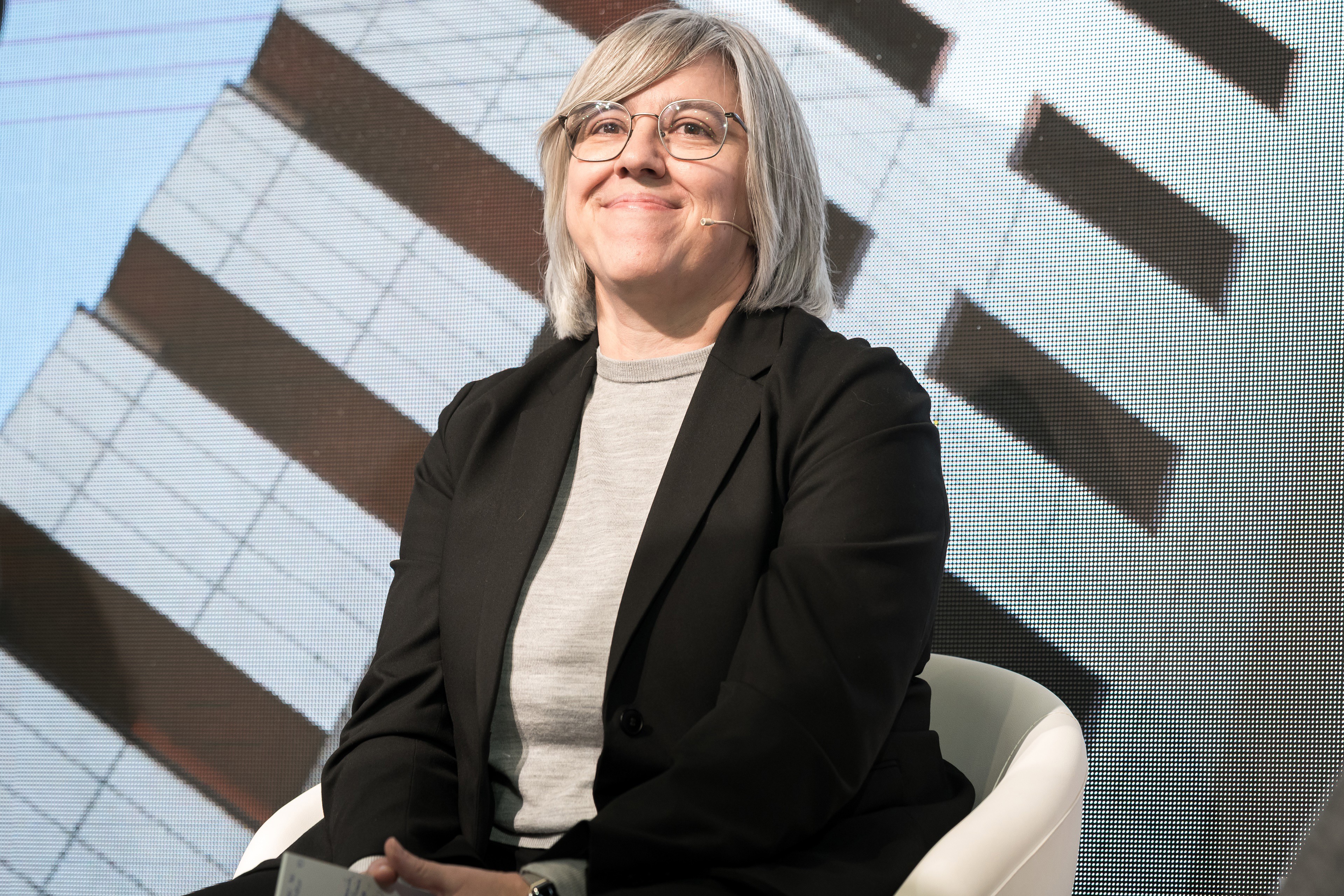 La presidenta de Casa 47, Leire Iglesias.