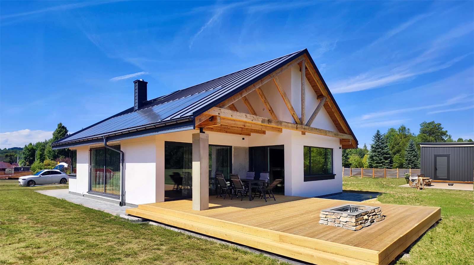 Esta empresa vende casas pasivas que se construyen como Lego