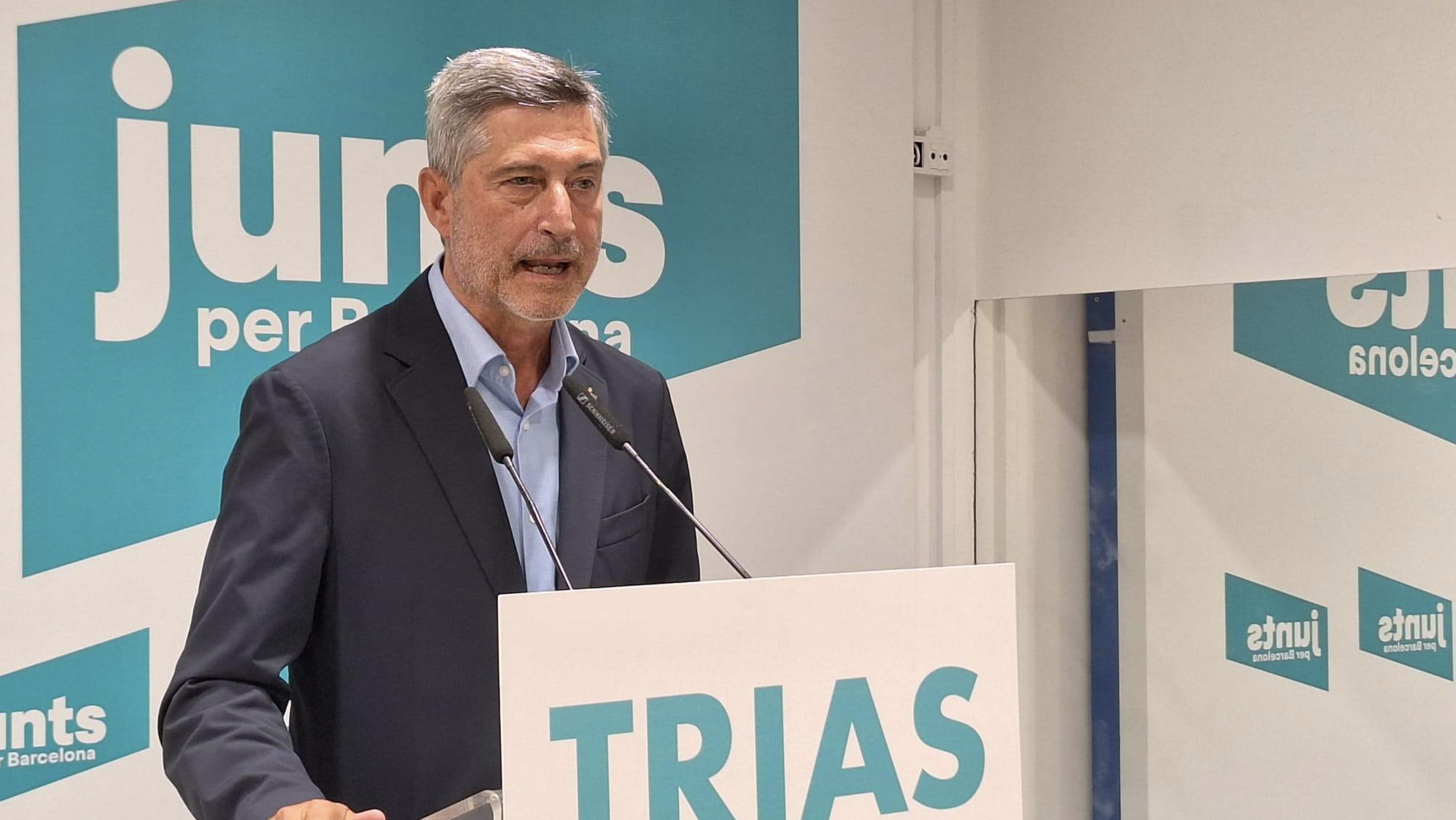 Jordi Martí Galbis, líder de Junts en Barcelona