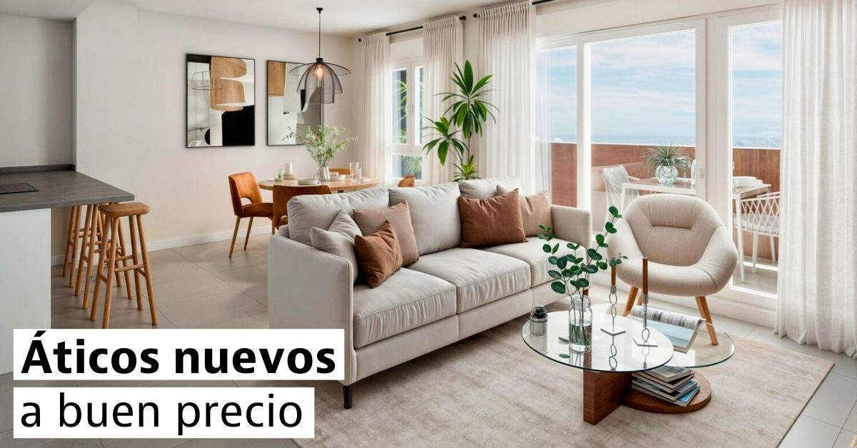 Áticos baratos a la venta