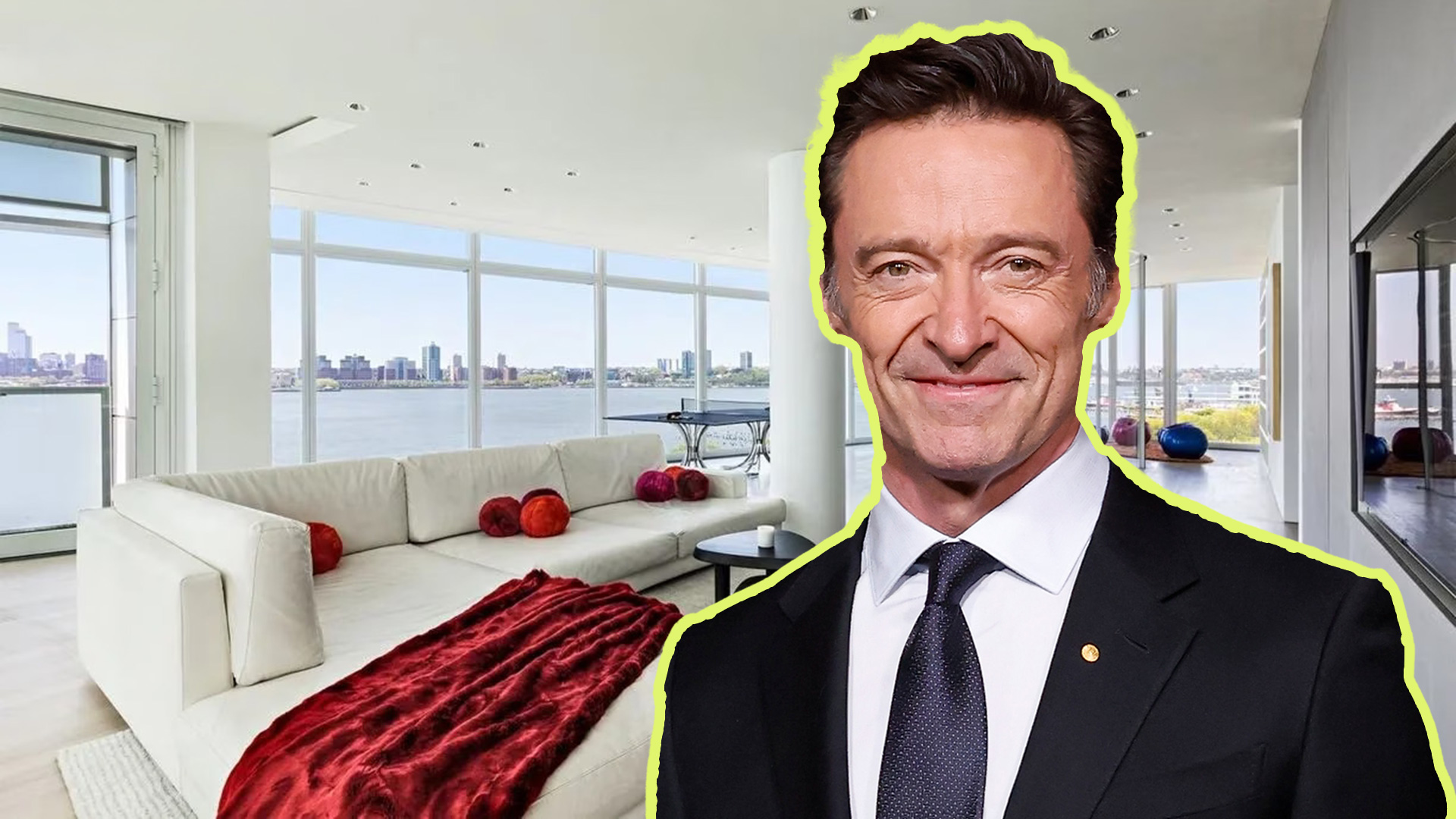 El tríplex del actor Hugh Jackman en Nueva York