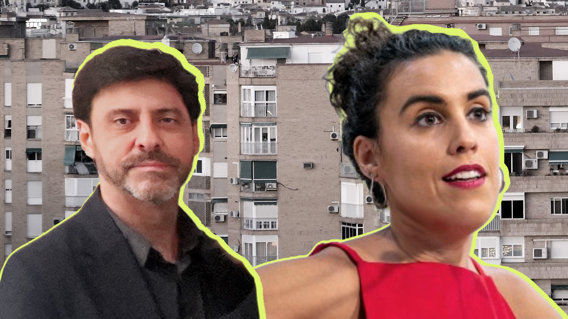 Javier Martín e Inés Sandoval