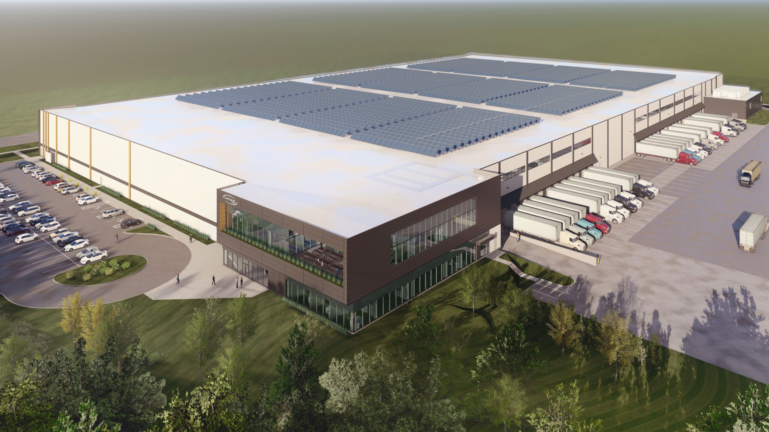 Centro logístico de Lactalis en Oshawa (Canadá)