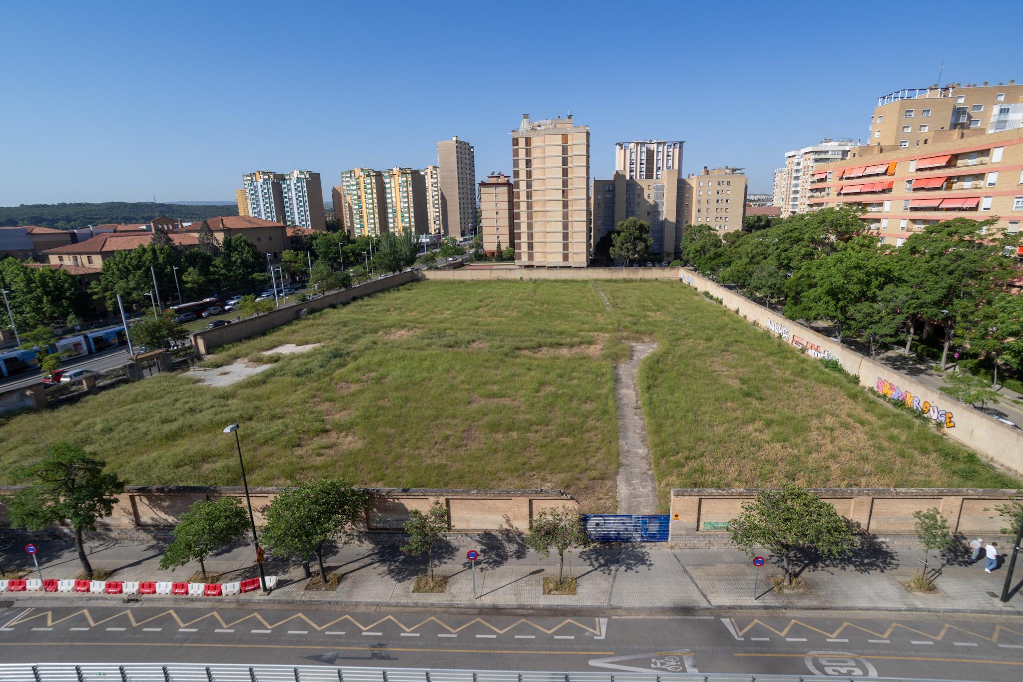 Emplazamiento del proyecto 'Living Romareda'