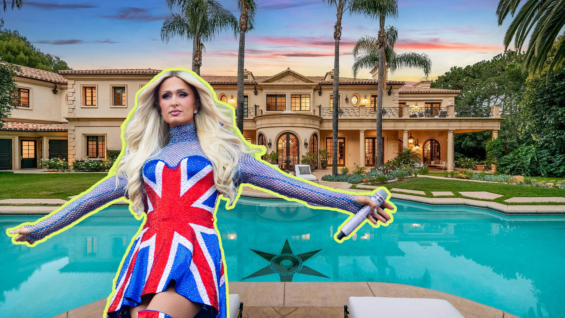 La antigua mansión de Paris Hilton en Beverly Hills
