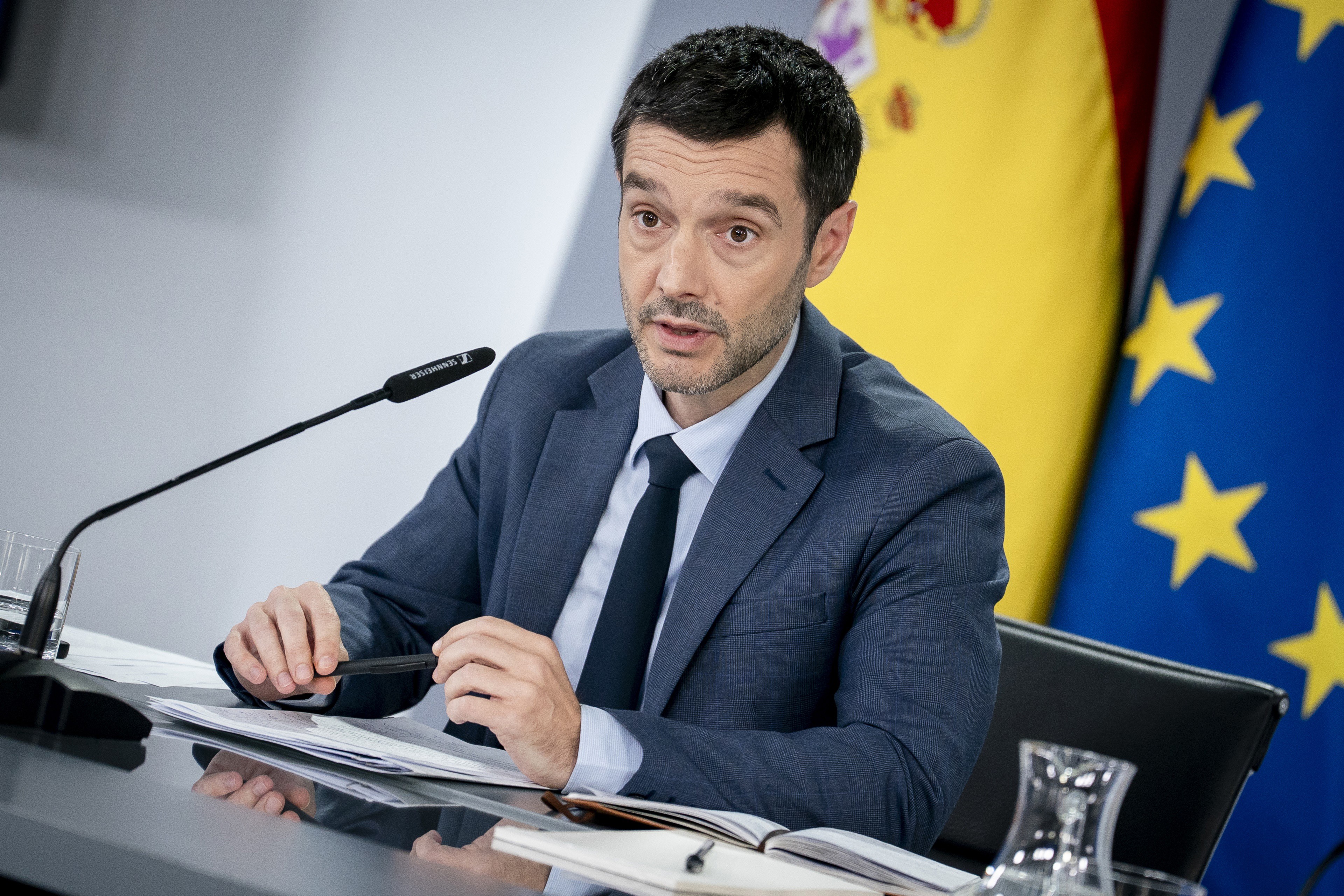 El ministro de Derechos Sociales, Consumo y Agenda 2030, Pablo Bustinduy
