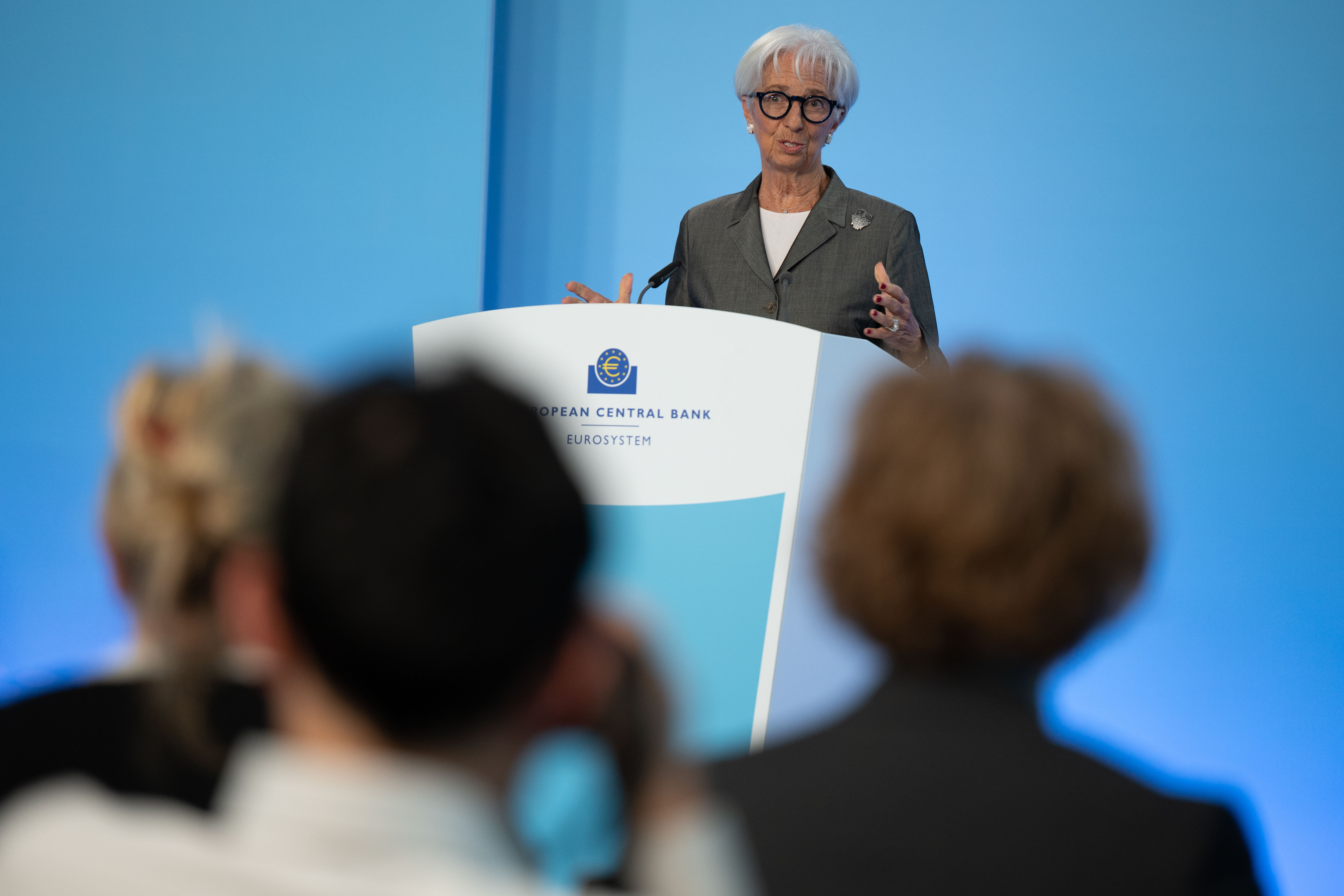 Christine Lagarde, presidenta del BCE