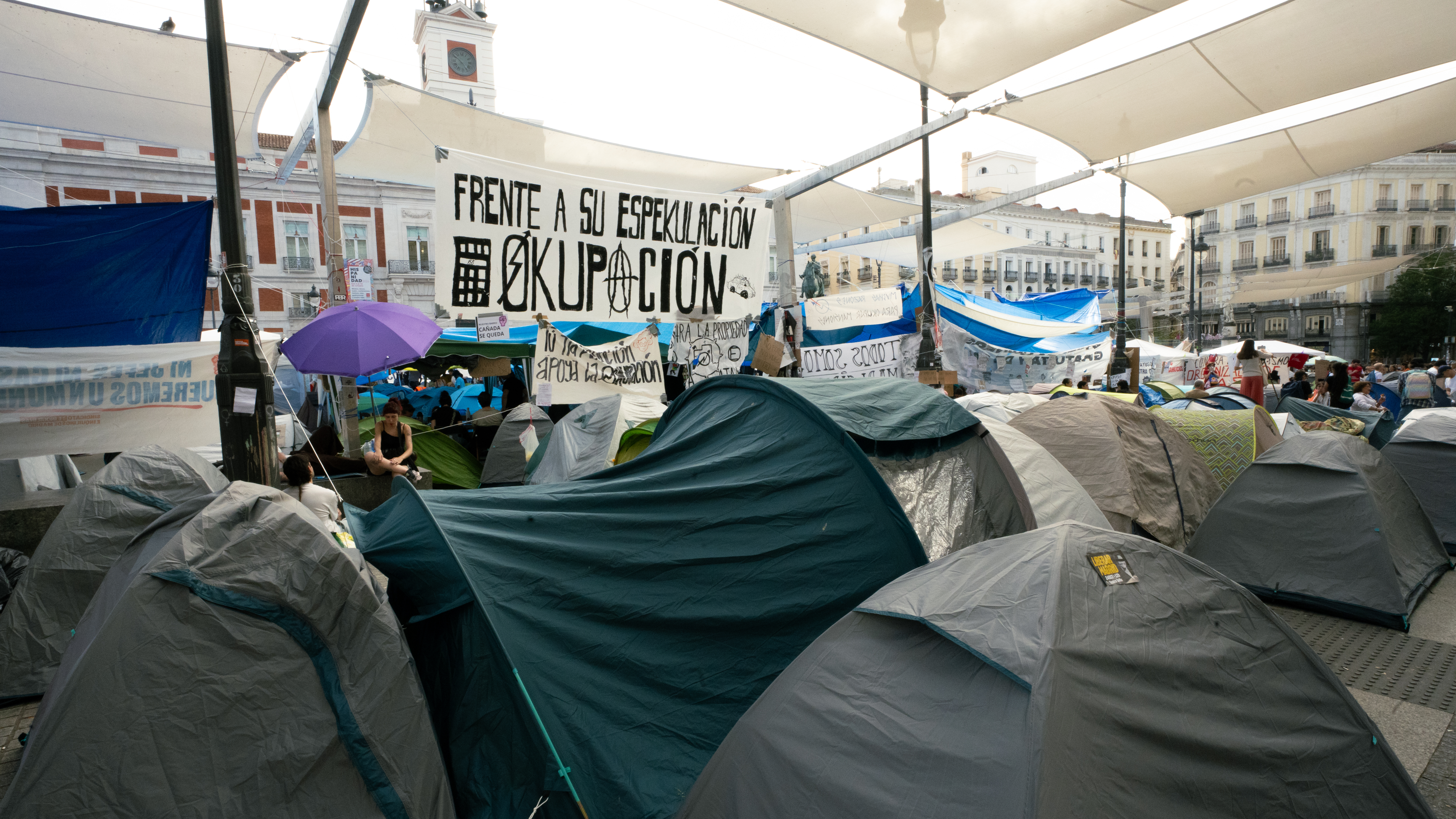 Acampada en Sol