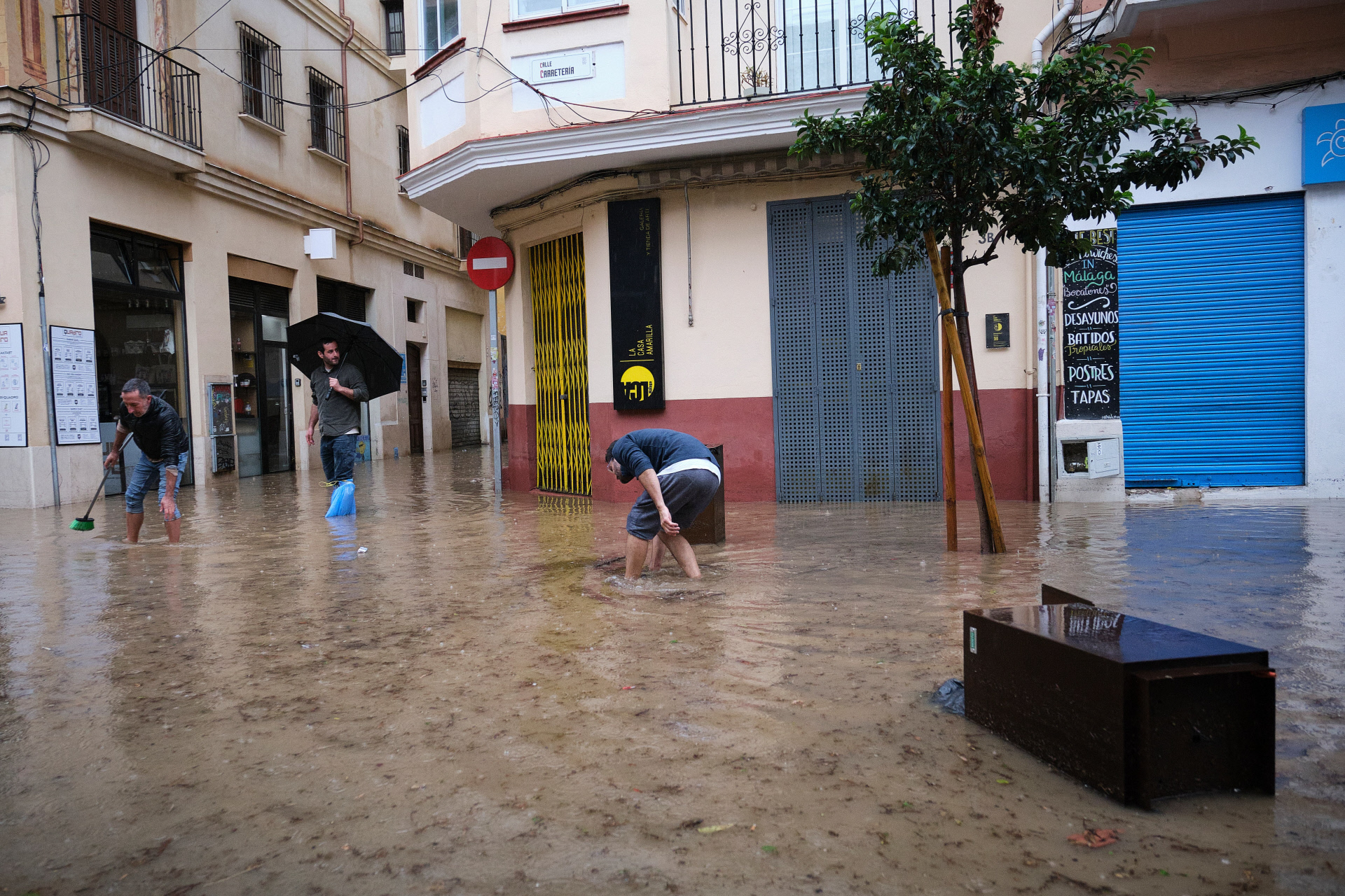 Inundaciones en Málaga en 2024
