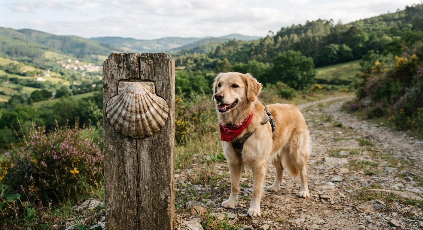 Hacer el Camino de Santiago junto a tu perro: ¿es posible? Esto es lo que debes saber