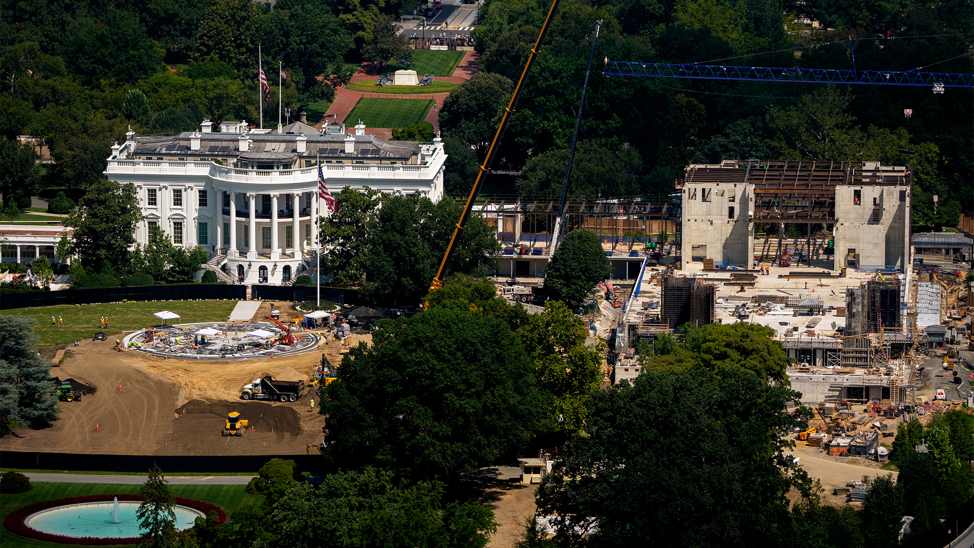 El Supremo de EEUU autoriza las obras del salón de baile de la Casa Blanca