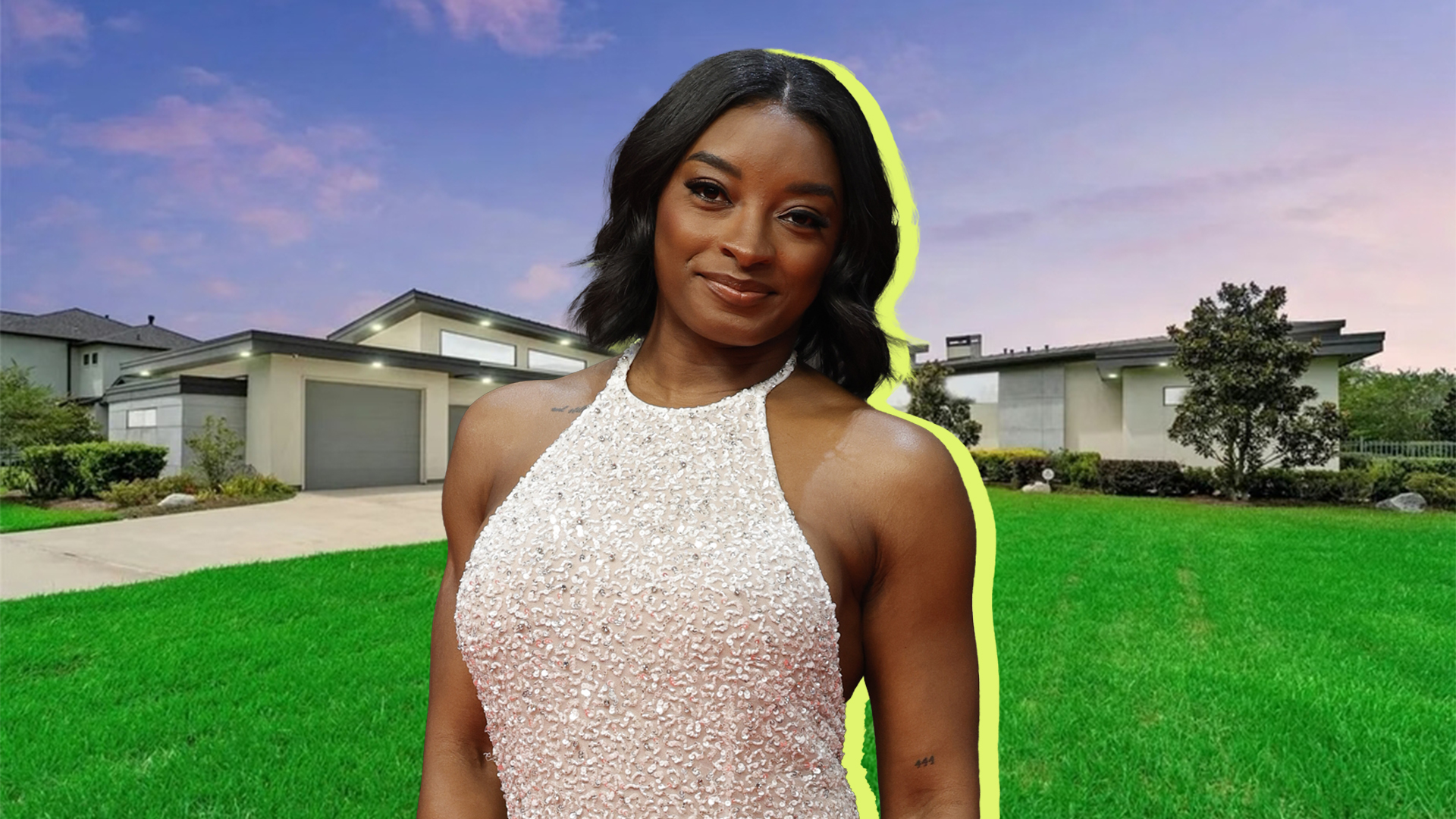 La vivienda de la gimnasta olímpica, Simone Biles, en Spring (Texas, EEUU)