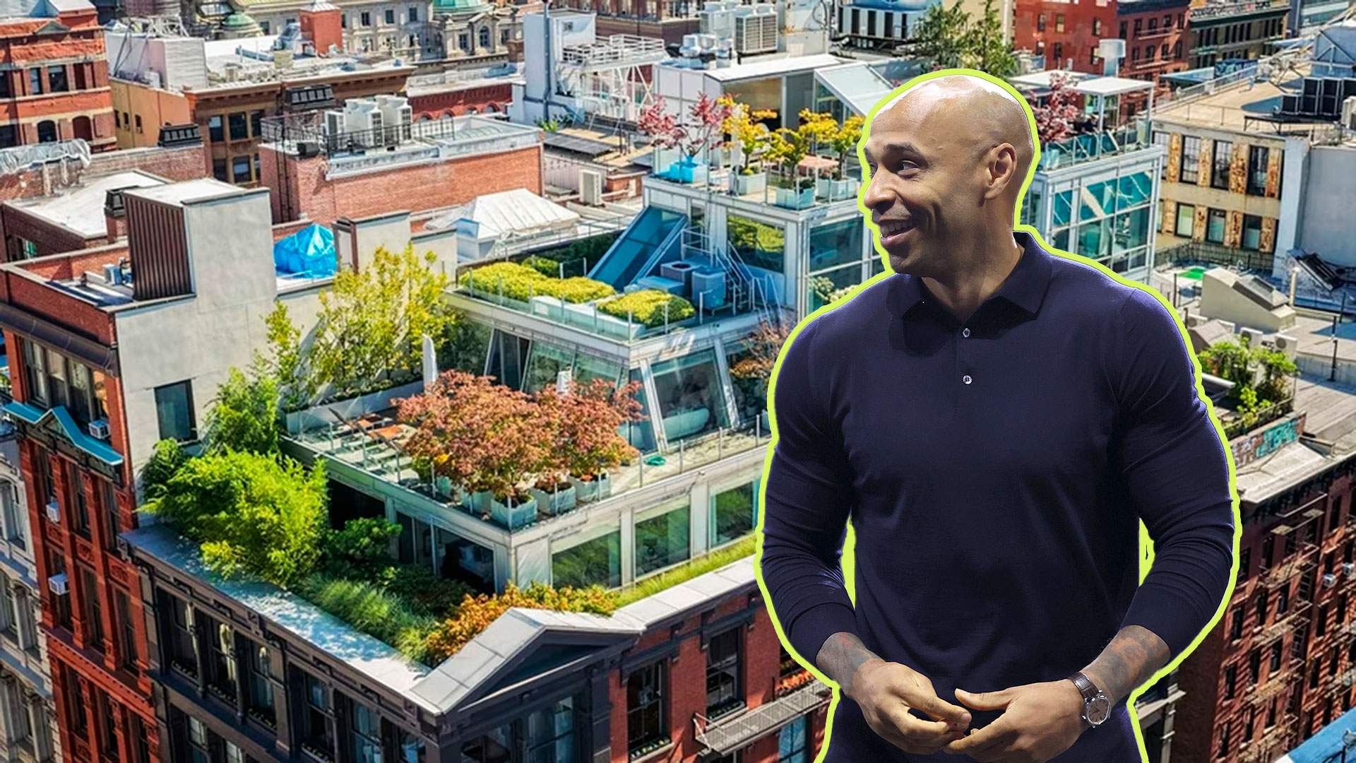 La vivienda del exfutbolista Thierry Henry en Nueva York