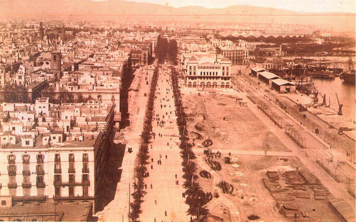 Origen de la Barcelona moderna