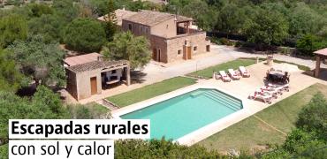 15 casas rurales para disfrutar del buen tiempo