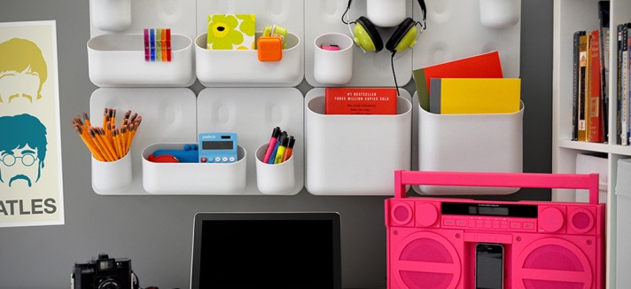 Decorar la oficina con colores
