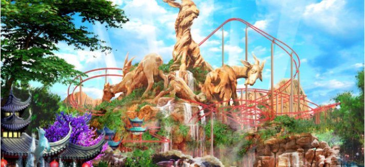 Parque temático en China