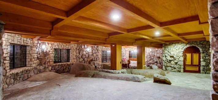 Interior del castillo en EEUU