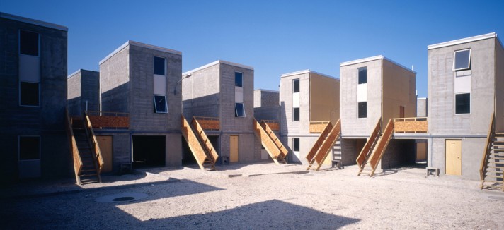 Casas populares diseñadas por el famoso arquitecto