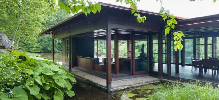 Casa de lujo en la naturaleza