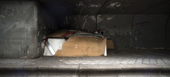 Hogar de los sin techo de Madrid