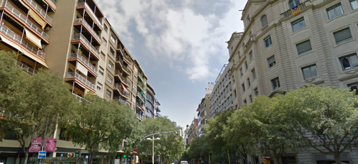 Entrada a Calle Tuset