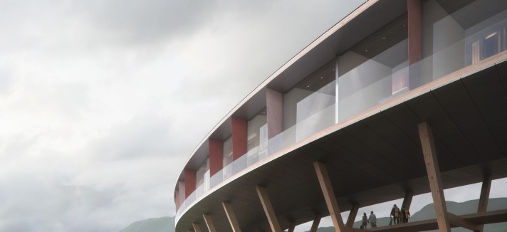 El Svart Hotel se levantará sobre pilares