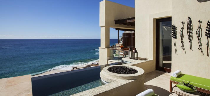 Piscina privada en una de las habitaciones