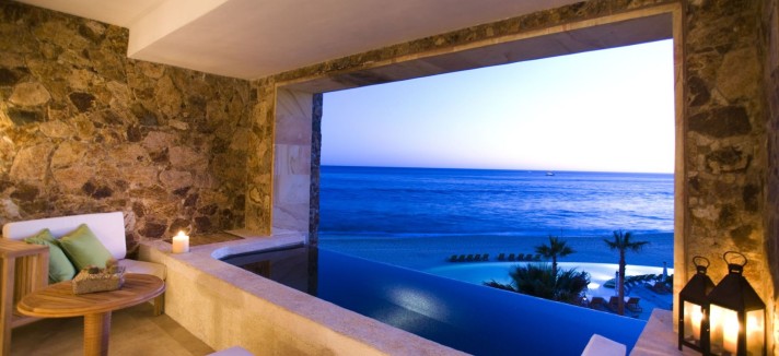 El mar visto desde una suite