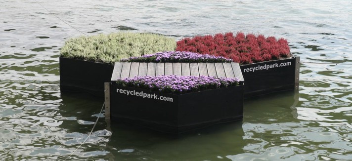 Plataformas con plantas