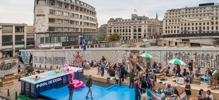 Son piscinas 'pop-up'