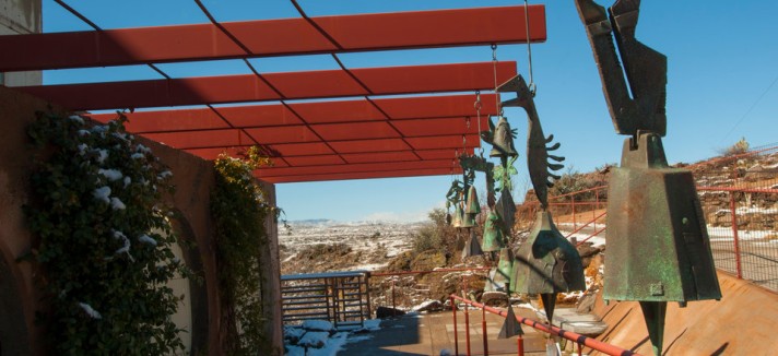Obra del arquitecto italiano Paolo Soleri 