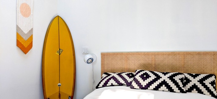 El surf, clave en la decoración