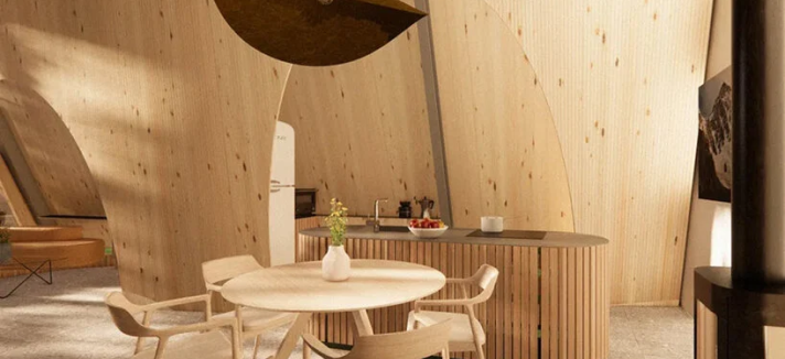 El interior tiene unos 50 m2