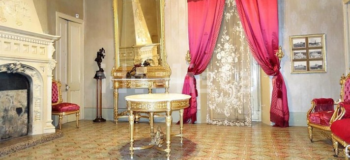 Sala de estar del castillo