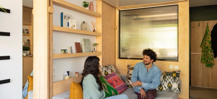 De dormitorio a sala de estar