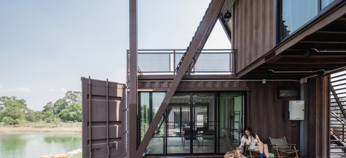Terraza The Container Cabin