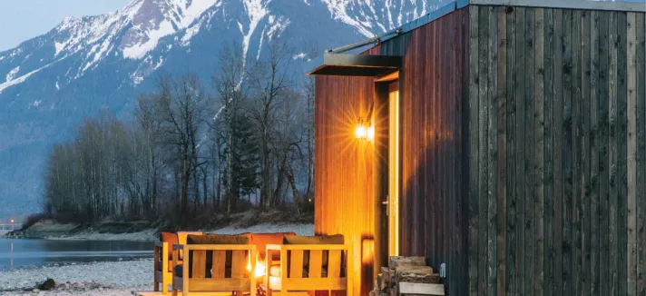 Terraza minicabina Hewing Haus