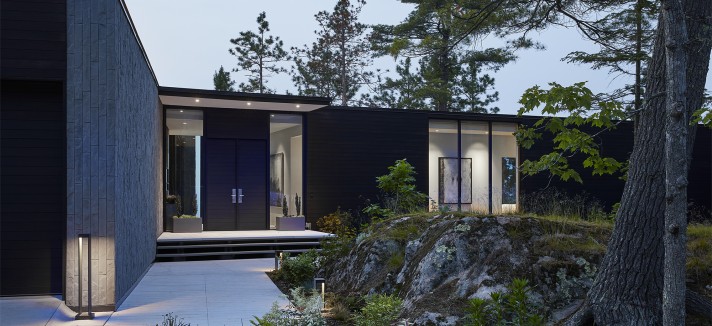 Bautizada como X House por su diseño