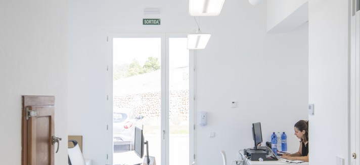 Interior de la casa reformada