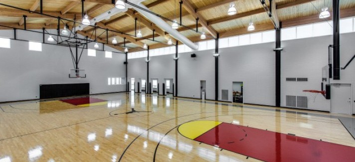 pista de baloncesto reglamentaria 