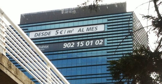 Más barato que un trastero o un garaje: la caixa alquila su torre ‘zombi’ de Guadalajara a 5 euros el metro cuadrado