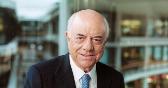 el presidente de BBVA, Francisco González
