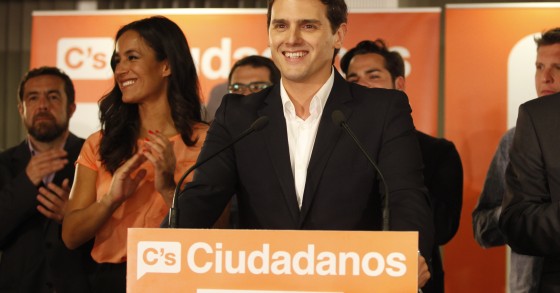 Albert Rivera, líder de Ciudadanos